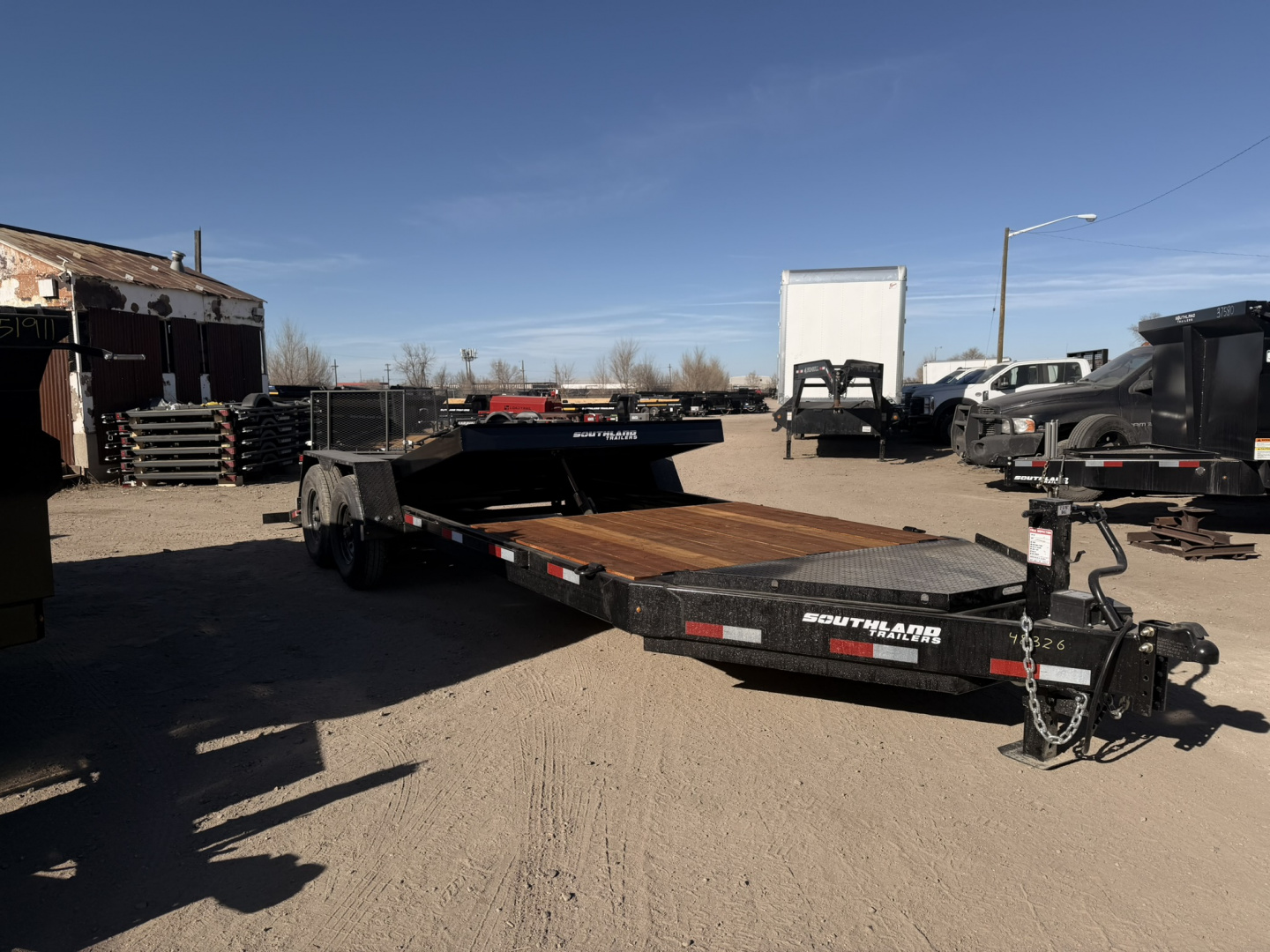 New 2026 Southland Trailers 7-HD22 Tilt Deck Equipment hauler 16K GVWR