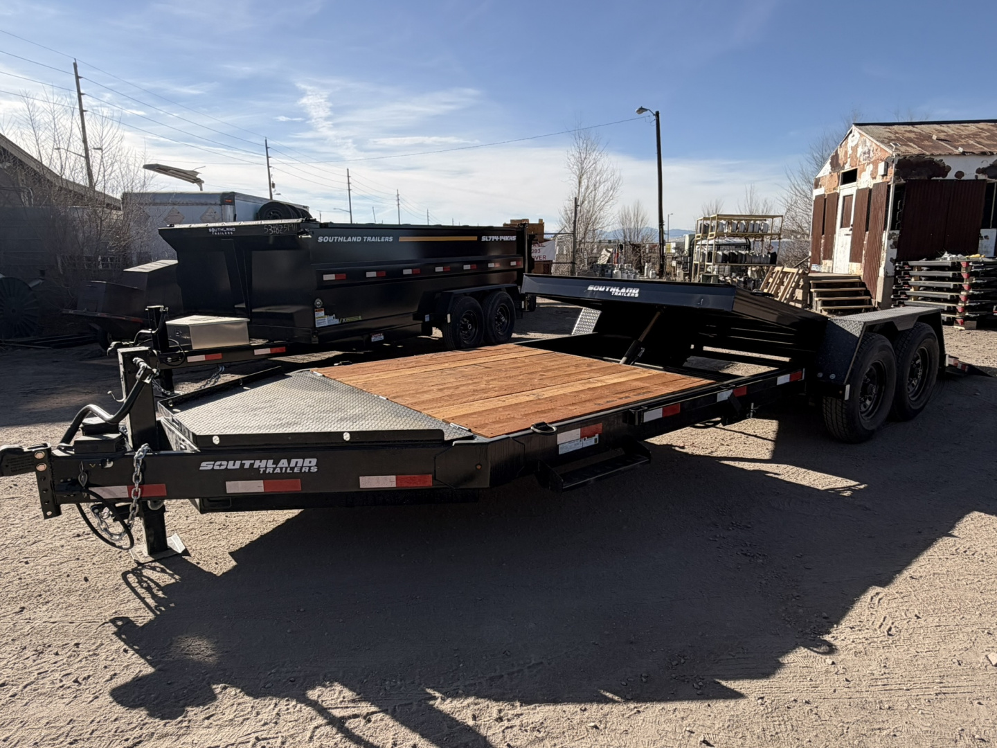 New 2026 Southland Trailers 7-HD22 Tilt Deck Equipment hauler 16K GVWR