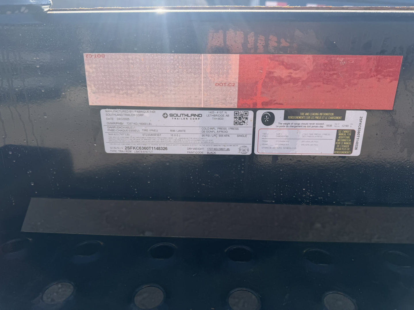 New 2026 Southland Trailers 7-HD22 Tilt Deck Equipment hauler 16K GVWR