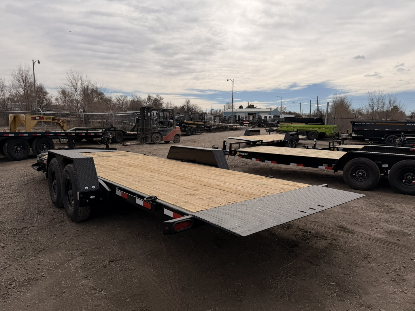 New 2026 Southland Trailers 7-HD20 Tilt Deck Equipment Hauler 16K GVWR