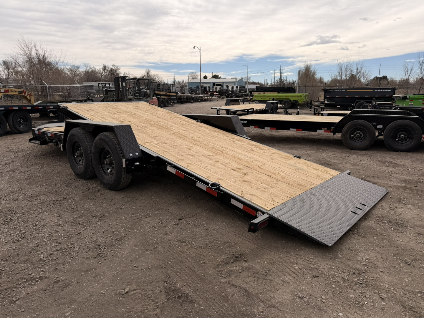 New 2026 Southland Trailers 7-HD20 Tilt Deck Equipment Hauler 16K GVWR