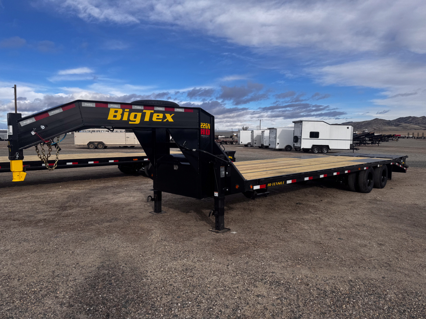 New 2026 Big Tex Trailers 22GN 25+5 Flatbed Trailer