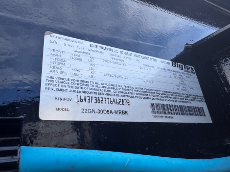 New 2026 Big Tex Trailers 22GN 25+5 Flatbed Trailer