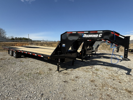 New 2026 Diamond C FMAX 210 Flatbed 32’ TRAILER, HYD DOVETAIL, ALUMINUM OUTER WHEELS, 14PLY TIRES