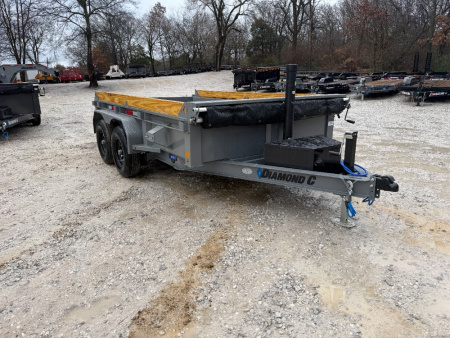 New 2026 Diamond C Trailers MDT 206 Package 12'X77" Dump Trailer