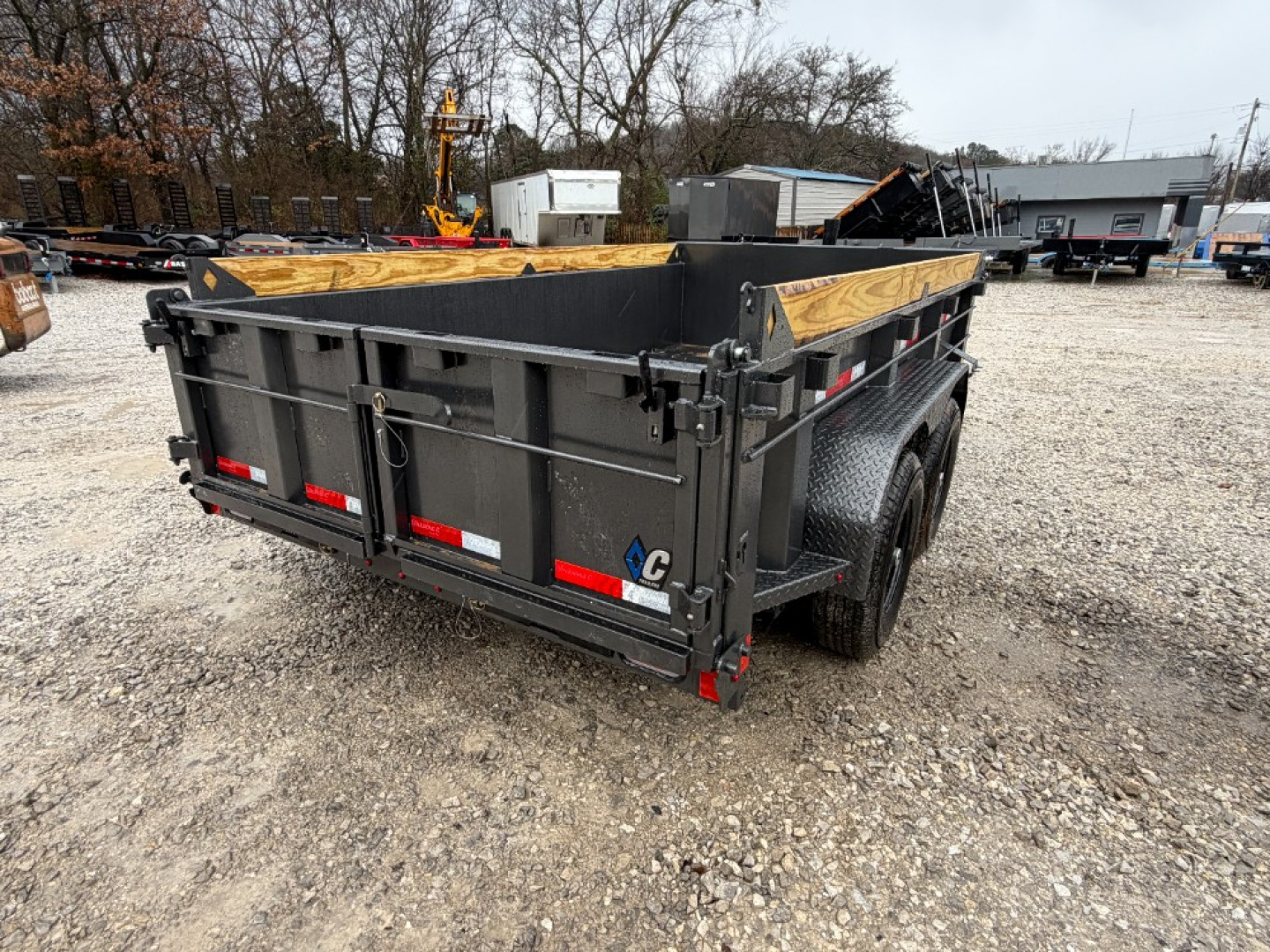 New 2026 Diamond C Trailers MDT 206 Package 12'X77" Dump Trailer