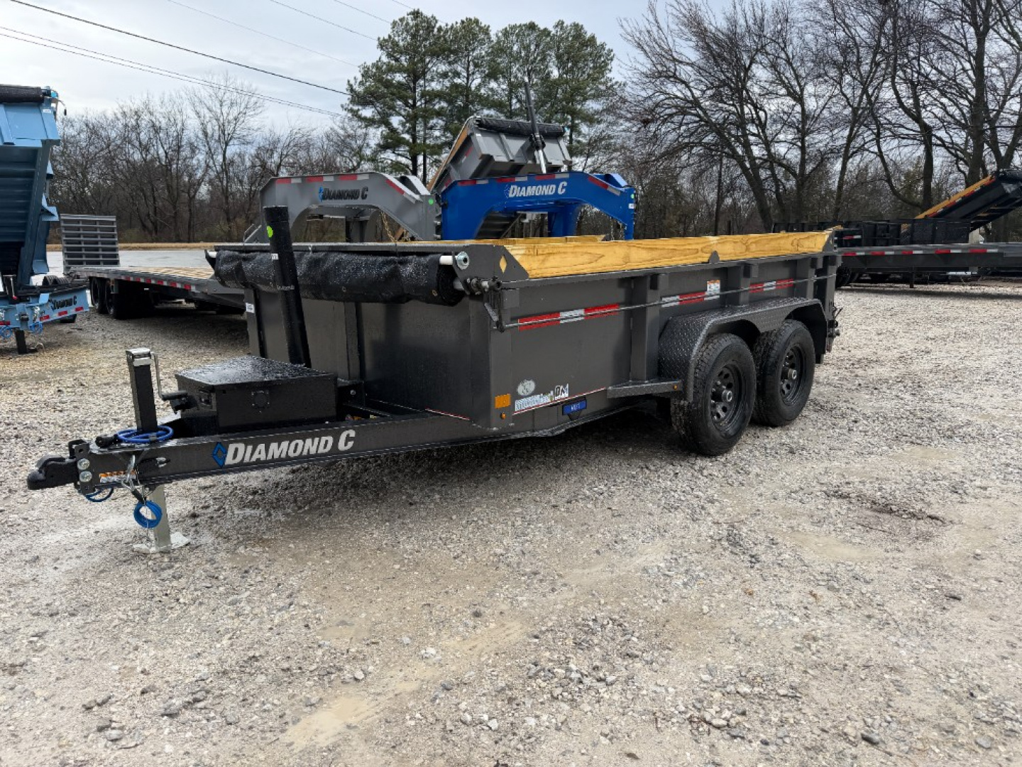 New 2026 Diamond C Trailers MDT 206 Package 12'X77" Dump Trailer