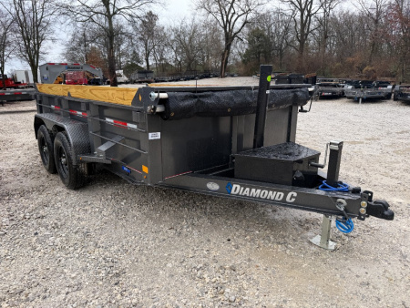 New 2026 Diamond C Trailers MDT 206 Package 12'X77" Dump Trailer