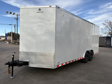 New 2026 Stallion Manufacturing LLC SM 8.5X20 Cargo / Enclosed Trailer