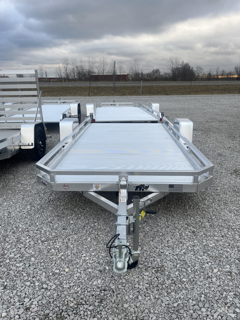 New 2026 Black Rhino 3K 81"x14' Aluminum Utility Tilt Trailer