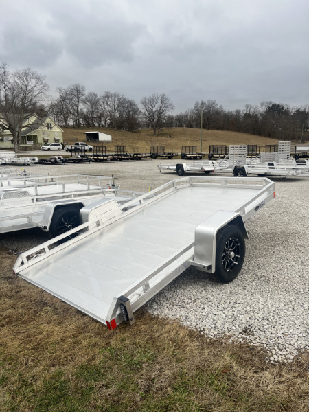 New 2026 Black Rhino 3K 81"x12' Aluminum Utility Trailer