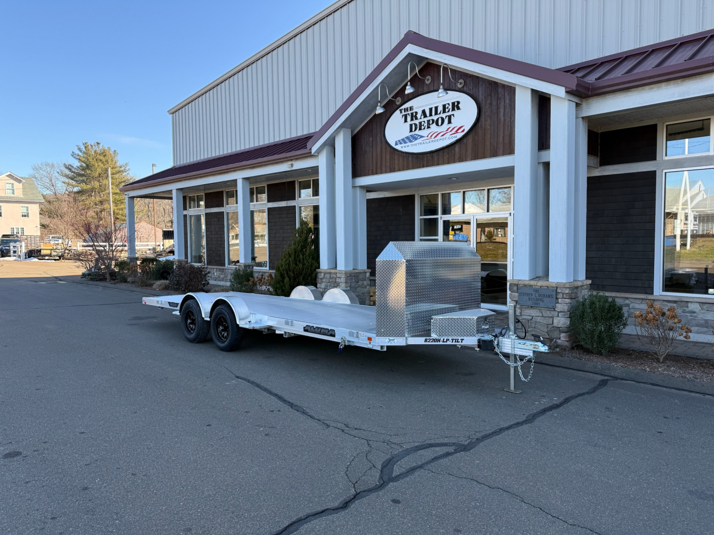 New Aluma 6'9" x 20' Executive Series Open Car Tilt Trailer 9.9K