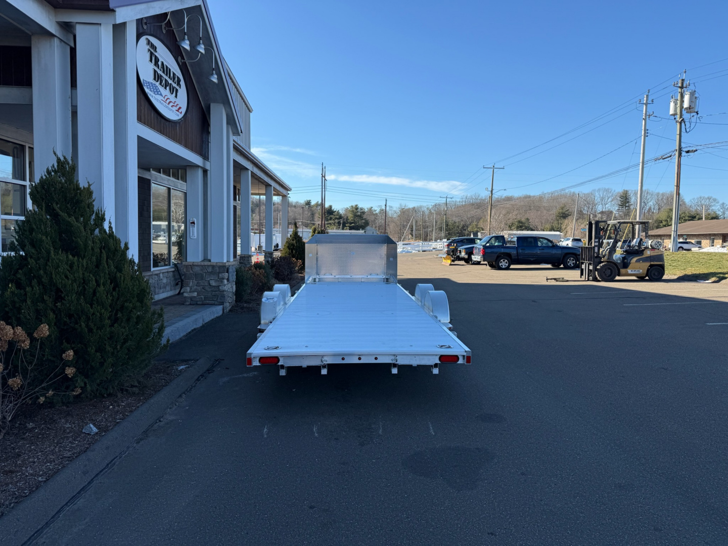 New Aluma 6'9" x 20' Executive Series Open Car Tilt Trailer 9.9K