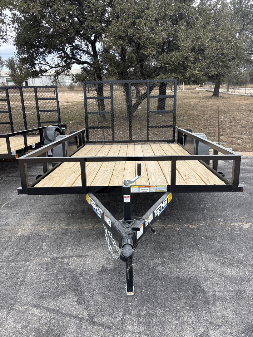 New 2026 Top Hat DSA Utility Trailer