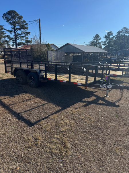 New 2026 Nolan Manufacturing NOL6167KEMESH Utility Trailer
