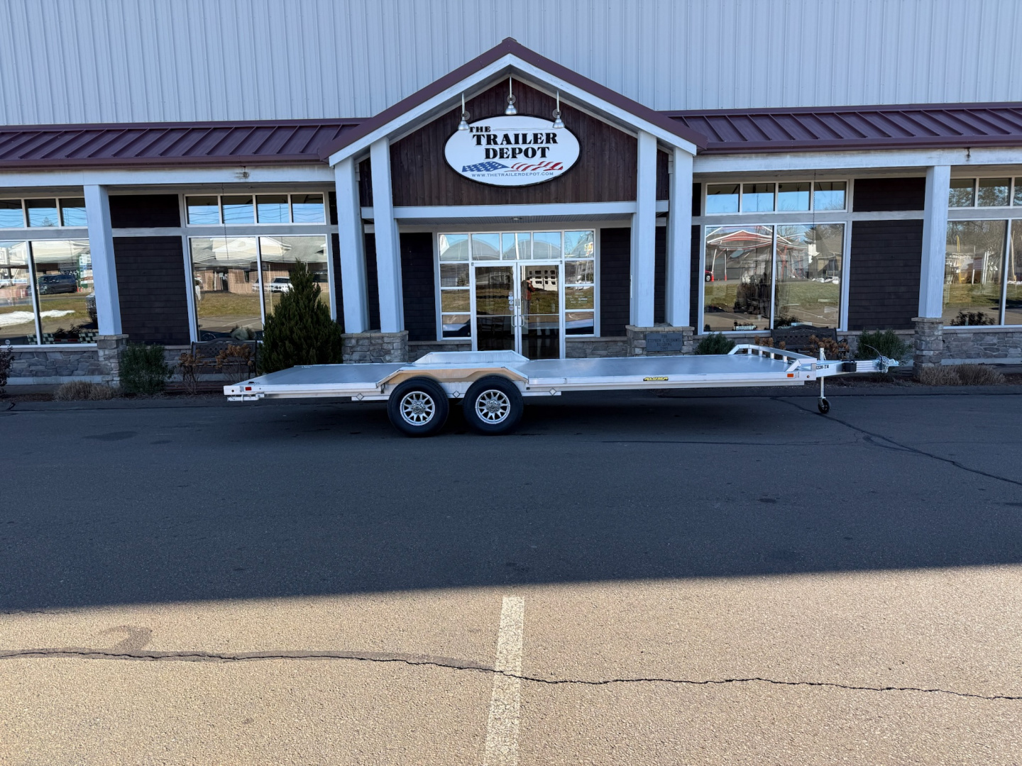 New Aluma 8' x 22' Wide Body Car Hauler 9.9K