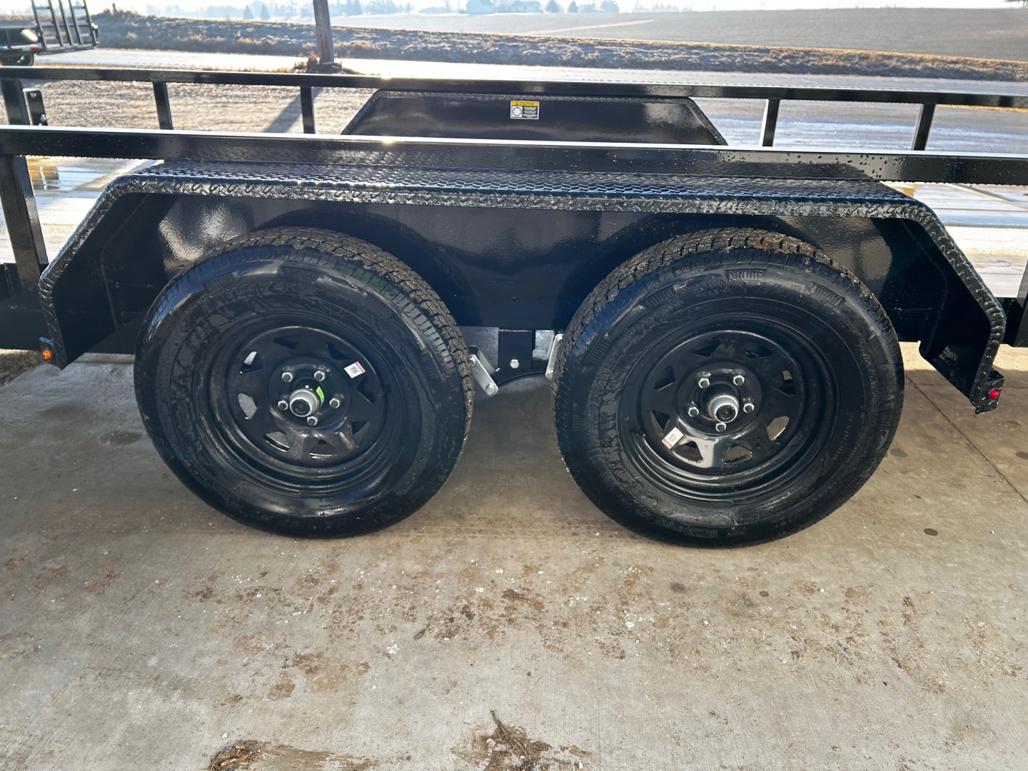 New 2026 H&H Trailers 82"X20' Rail Side Utility 7k gvwr Utility Trailer