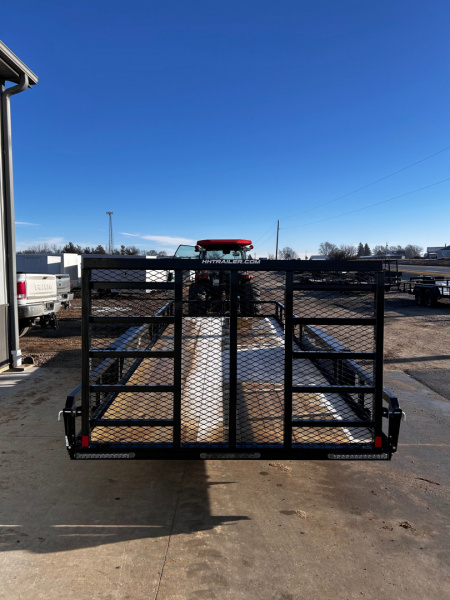 New 2026 H&H Trailers 82"X20' Rail Side Utility 7k gvwr Utility Trailer