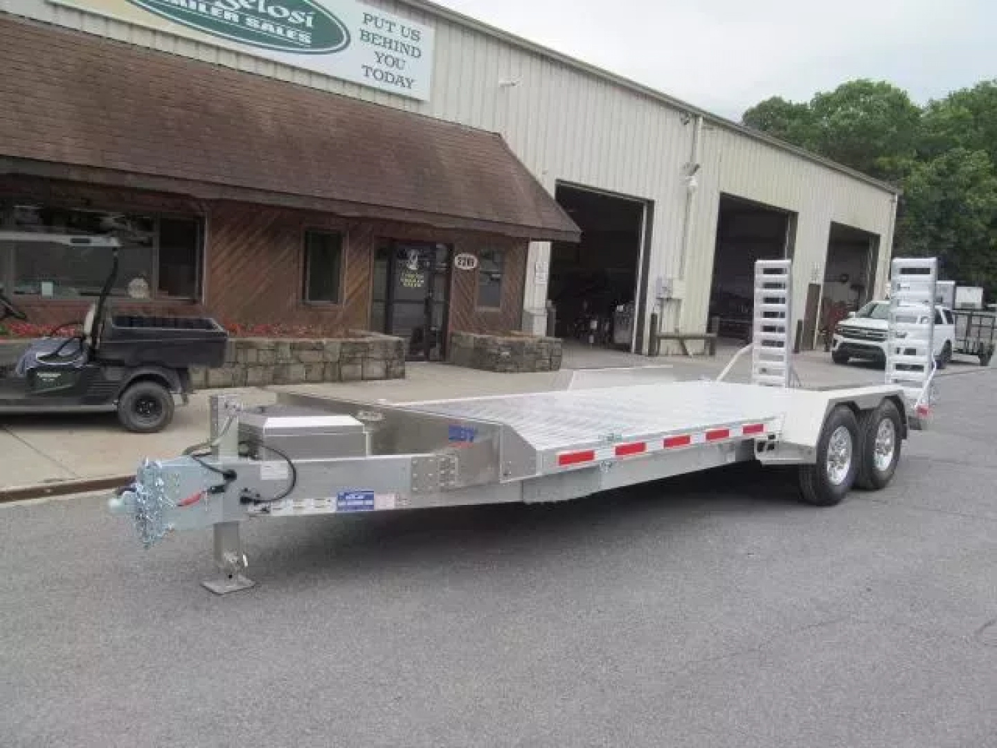 New Eby 20 Ft Tradesman ALUMINUM Low Profile 7 Ton