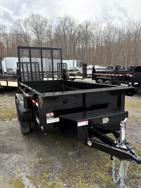 New Sure-Trac 5 x 10 Low Profile Homeowner Dump Trailer  7K TA Single Ram