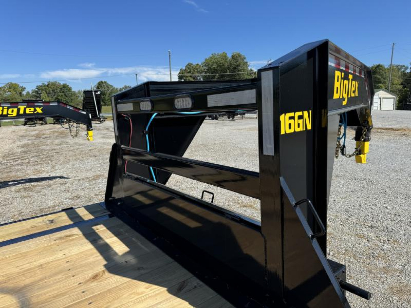 New 2026 Big Tex 16GN-20+5 Flatbed Trailer, MEGA RAMPS, DUAL JACKS