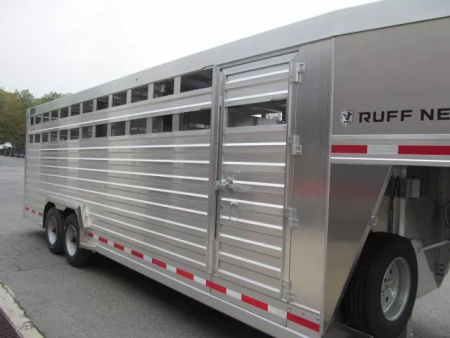 New EBY 8 X 24 Ruffneck Stock Trailer