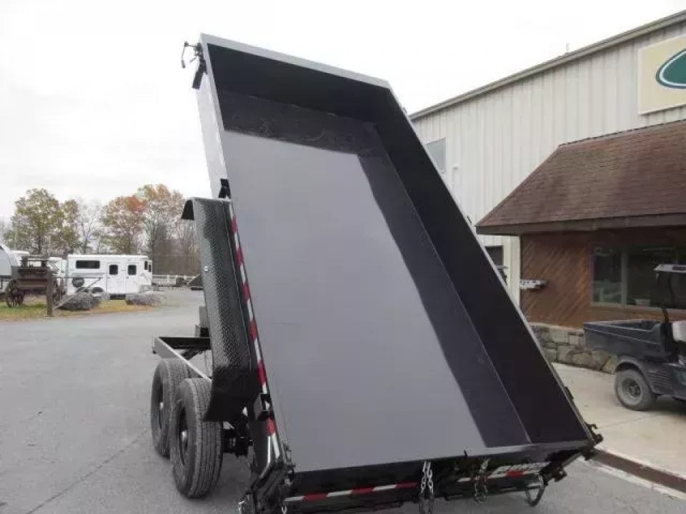 New Punch Trailers 7 X 14 14K Scissor Dump Trailer