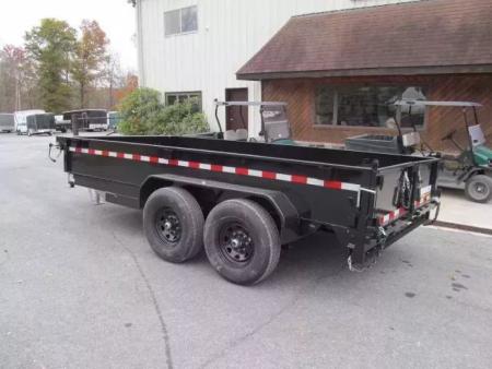 New Punch Trailers 7 X 14 14K Scissor Dump Trailer