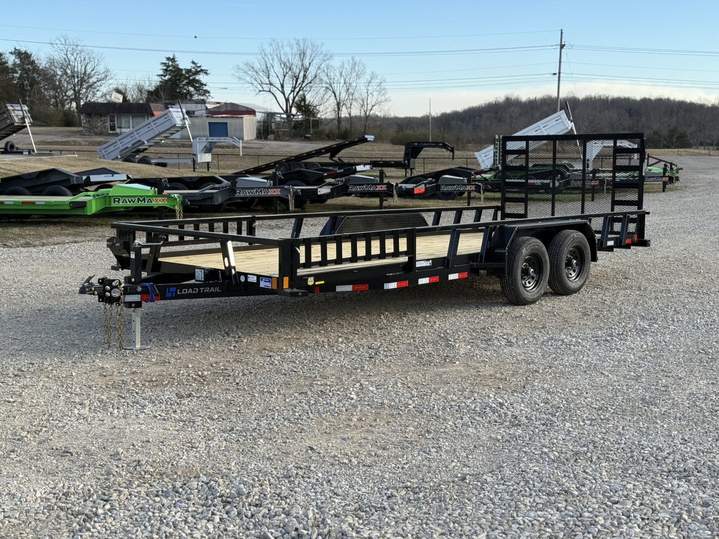 New 2026 Load Trail UE 83X20 Utility Trailer / 4' FOLD IN GATE / 9.99K GVWR