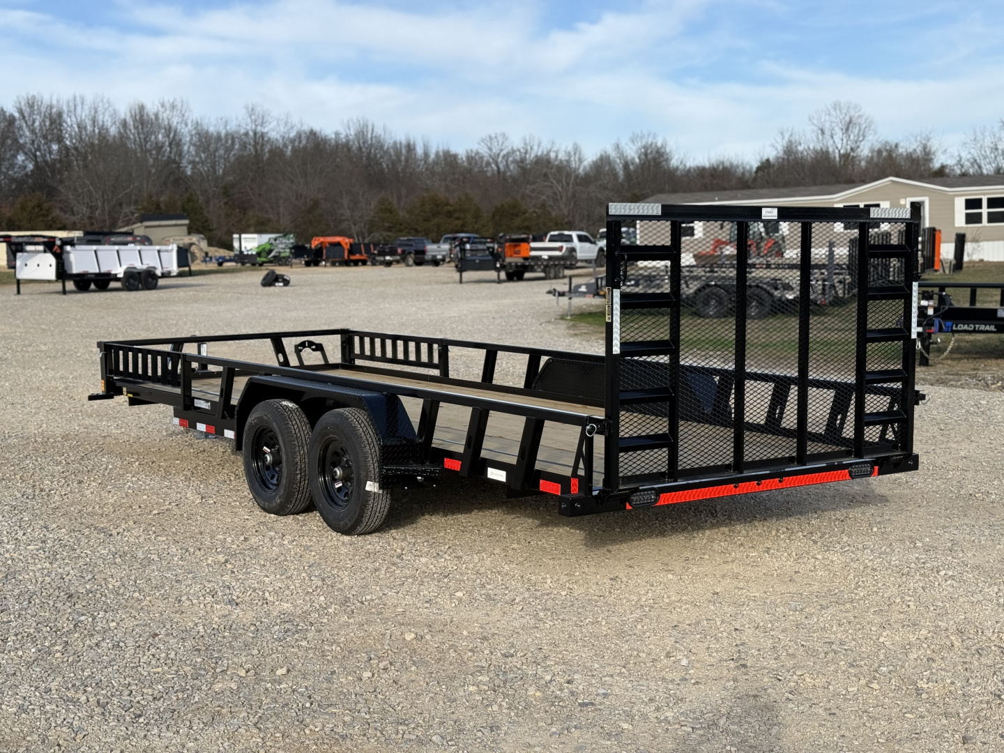 New 2026 Load Trail UE 83X20 Utility Trailer / 4' FOLD IN GATE / 9.99K GVWR