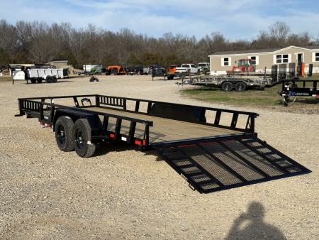 New 2026 Load Trail UE 83X20 Utility Trailer / 4' FOLD IN GATE / 9.99K GVWR