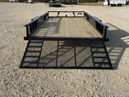 New 2026 Load Trail UE 83X20 Utility Trailer / 4' FOLD IN GATE / 9.99K GVWR