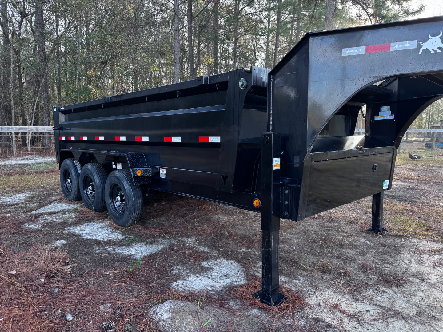 New 2026 Iron Bull DTG 83X16 21K GOOSENECK DUMP
