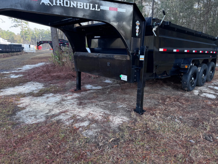 New 2026 Iron Bull DTG 83X16 21K GOOSENECK DUMP