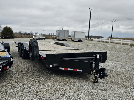 New 2025 Midsota NTBWB24-BP-176 83  x 24 (18+6) 17.6K Tilt Trailer w/ Drive-Over Fenders
