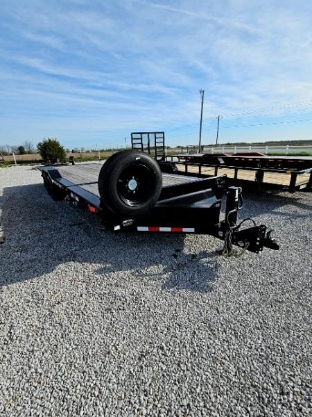 New 2025 Midsota NTBWB24-BP-176 83  x 24 (18+6) 17.6K Tilt Trailer w/ Drive-Over Fenders