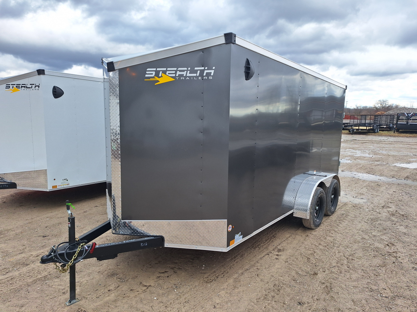 New 2026 Stealth 7 X 14 Cargo / Enclosed Trailer with Ramp and 6ft 6in interior Height