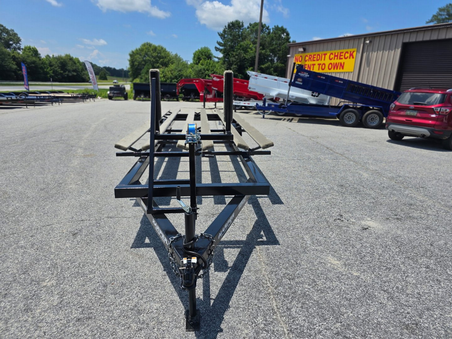 New 2026 24' HEAVY DUTY TRITOON TRAILER 7K WITH BRAKES