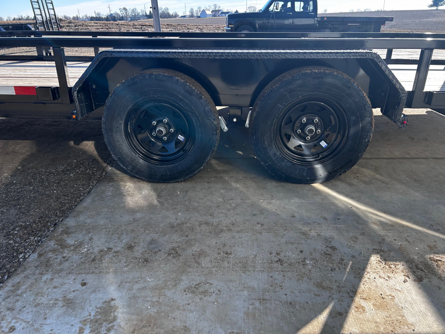 New 2026 H&H Trailers 82"X20' Rail Side Utility 7k gvwr Utility Trailer