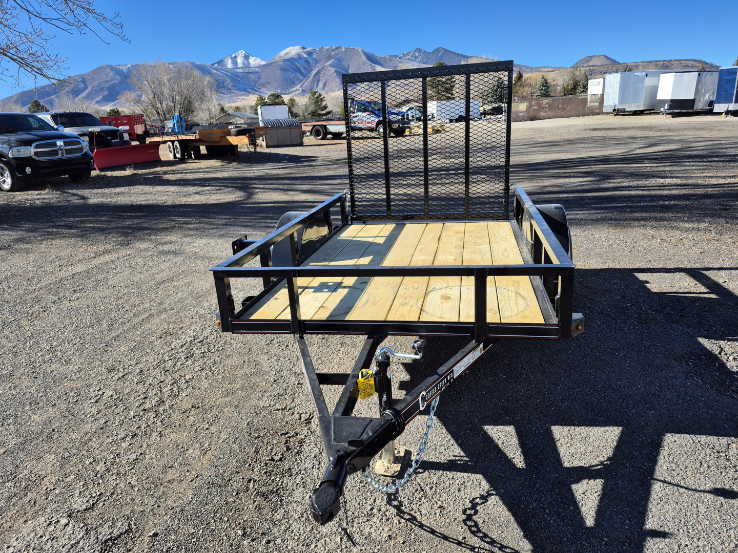 New 2026 Coffee Creek Single Axle Utility/2,990 GVWR/60"X8'