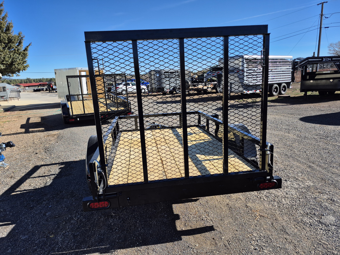 New 2026 Coffee Creek Single Axle Utility/2,990 GVWR/60"X8'