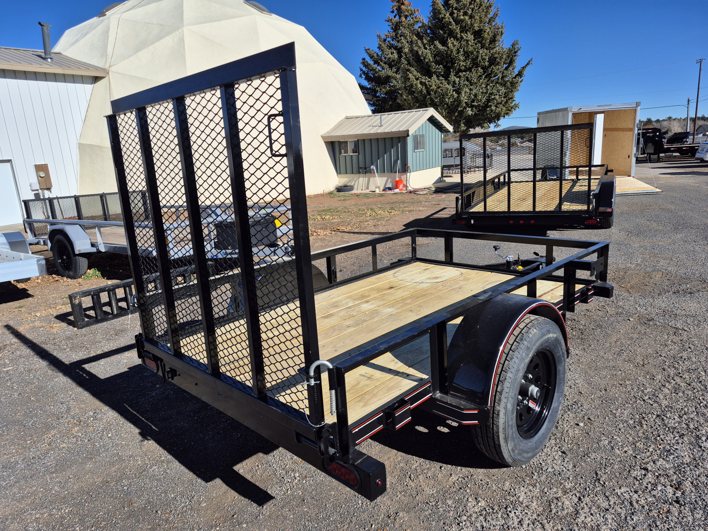 New 2026 Coffee Creek Single Axle Utility/2,990 GVWR/60"X8'