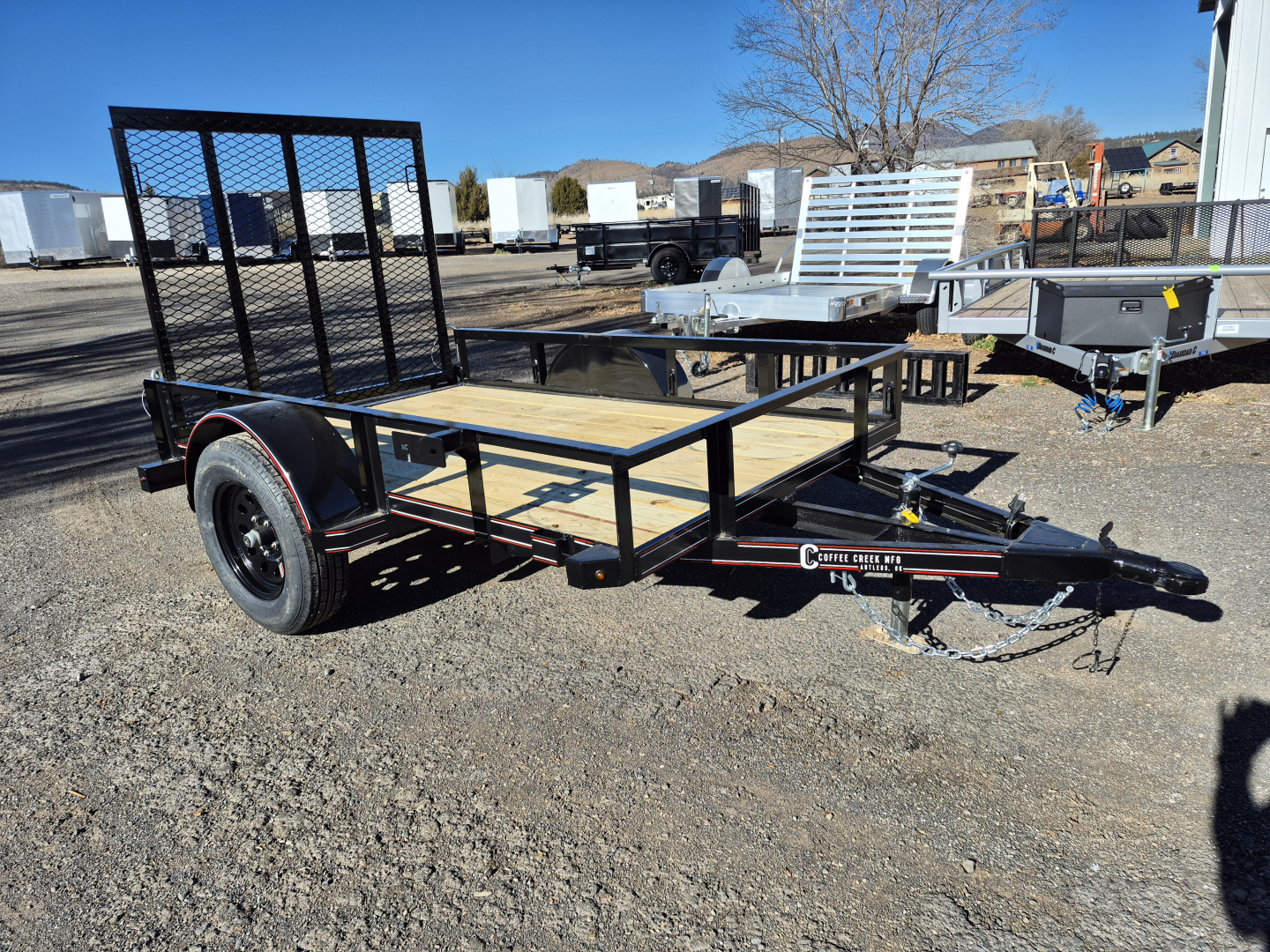 New 2026 Coffee Creek Single Axle Utility/2,990 GVWR/60"X8'