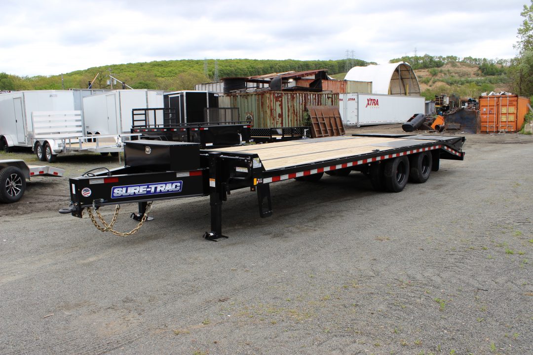 New 2026 Sure-Trac 8.5x20+5 25.9K HD Beavertail Deckover Trailer (10 TON)