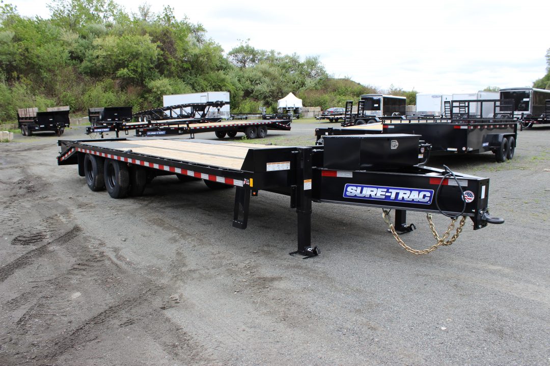 New 2026 Sure-Trac 8.5x20+5 25.9K HD Beavertail Deckover Trailer (10 TON)