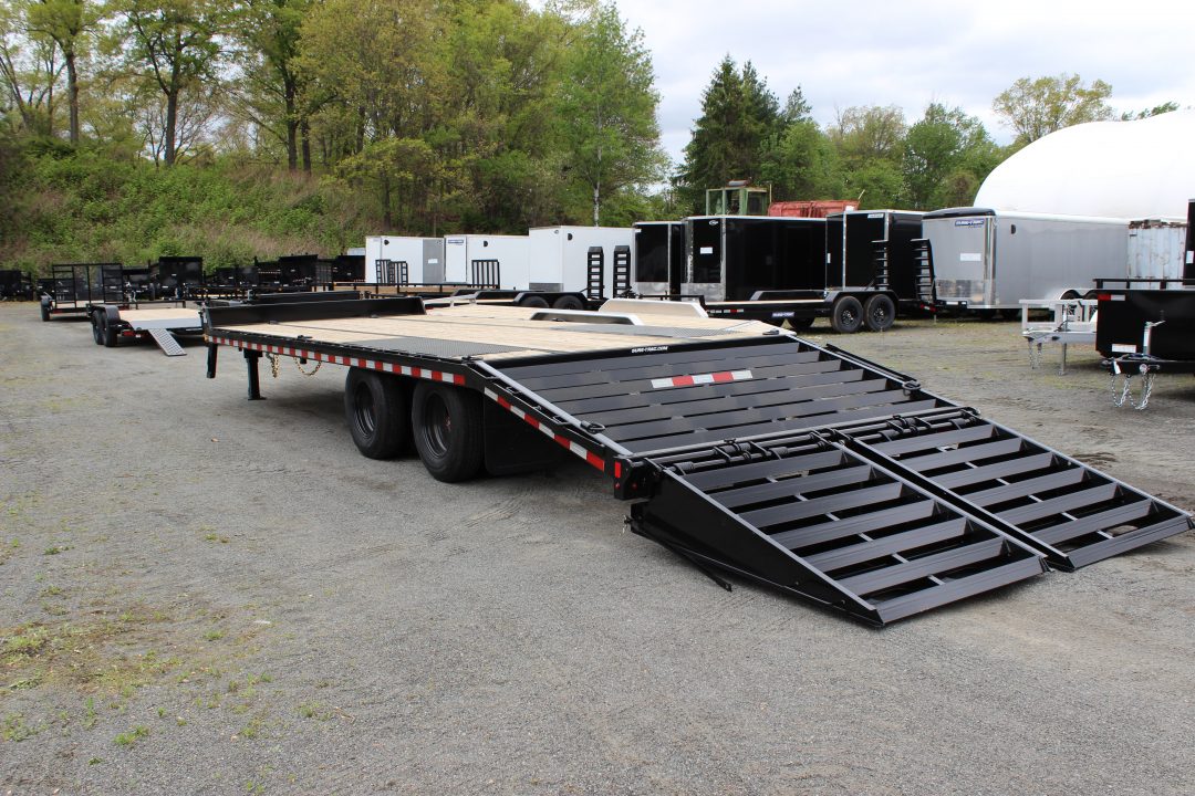 New 2026 Sure-Trac 8.5x20+5 25.9K HD Beavertail Deckover Trailer (10 TON)