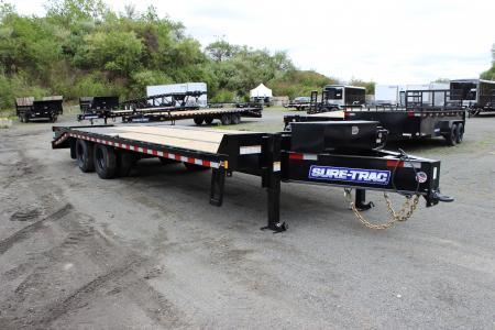 New 2026 Sure-Trac 8.5x20+5 25.9K HD Beavertail Deckover Trailer (10 TON)