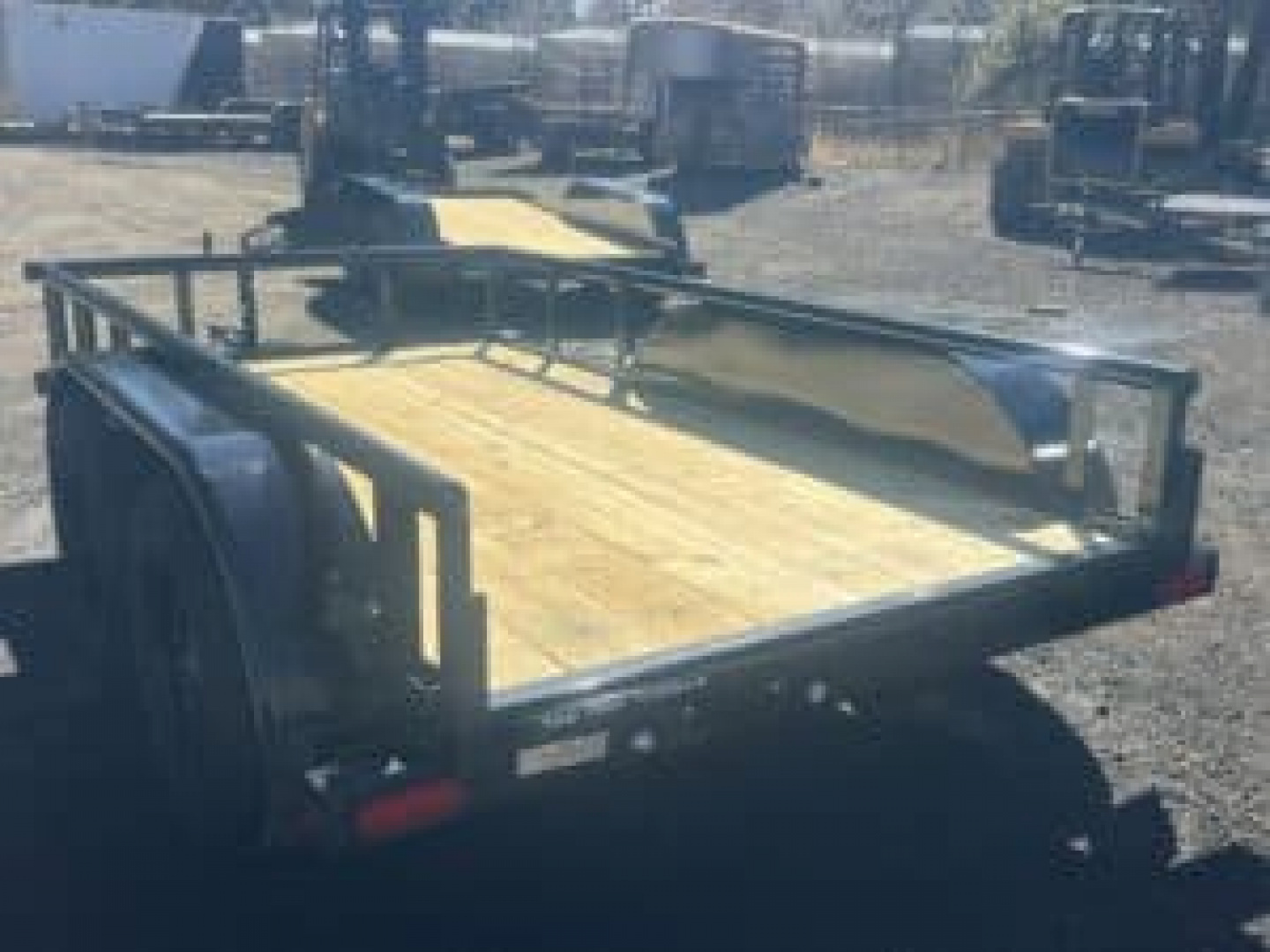 New 2026 Top Hat Trailers 5x10 Tandem Flatbed Utility Trailer Water hauler
