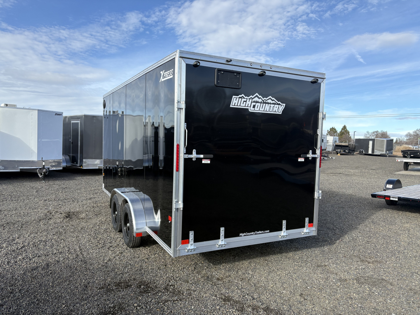 New 7.4x16 TA 7k Aluminum Enclosed Cargo