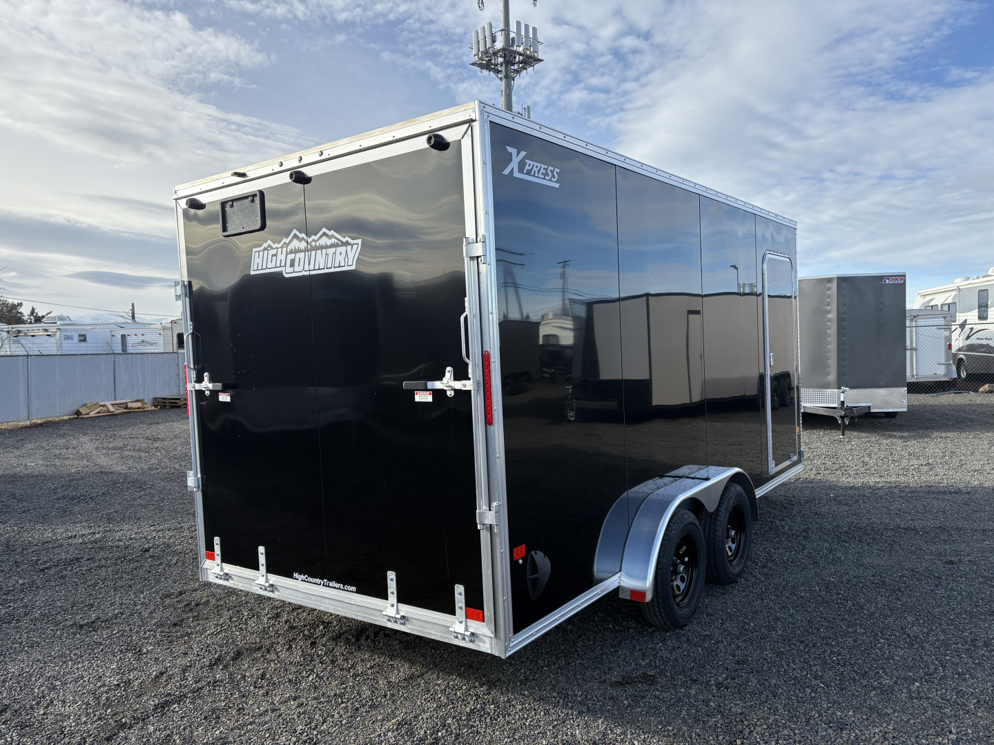 New 7.4x16 TA 7k Aluminum Enclosed Cargo